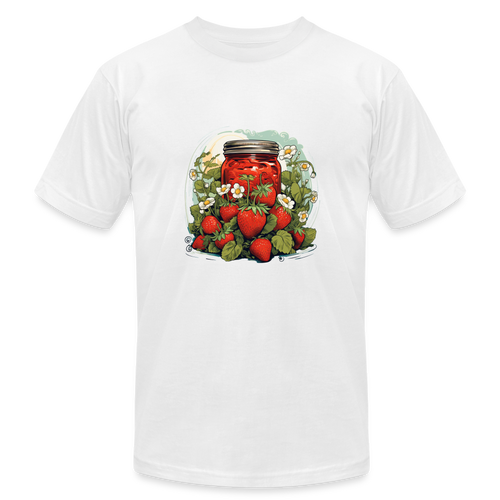 Strawberry Jammin' Unisex T-Shirt - white